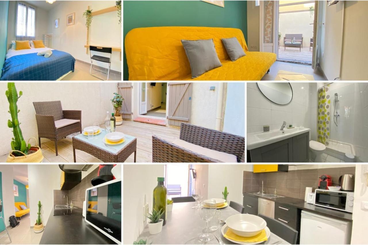 مارسيليا Happyhome Terrasse En Ville Fastwifi Netflix المظهر الخارجي الصورة