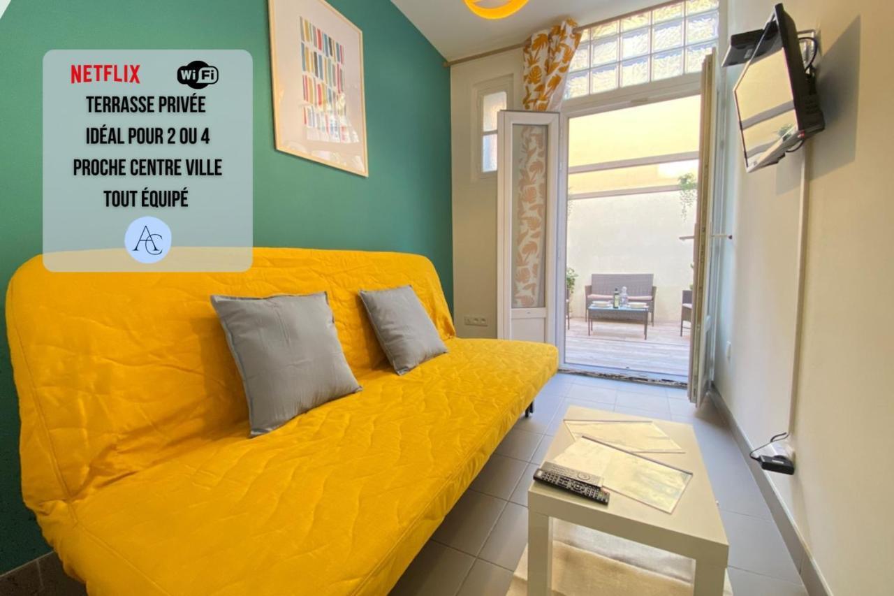 مارسيليا Happyhome Terrasse En Ville Fastwifi Netflix المظهر الخارجي الصورة